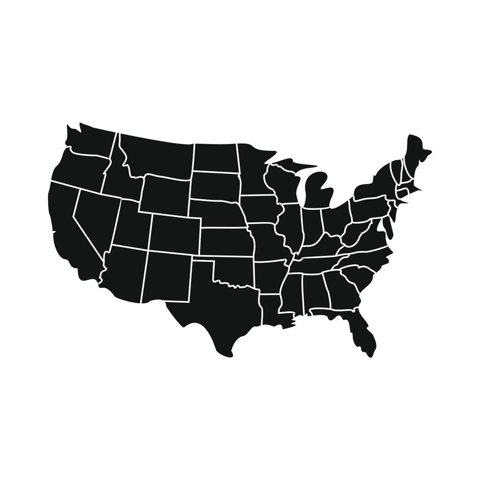 usa-map-with-states-icon-vector